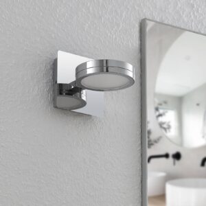 Lindby Skrolla koupelnové nástěnné světlo, 1 zdroj