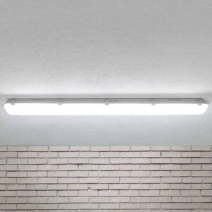 LED stropní svítidlo Mareen IP65 34 W 121,5 cm