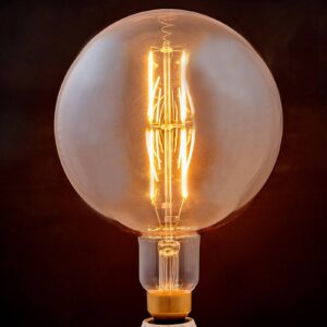 E27 LED žárovka filament 8W800lm 1800K amber globe