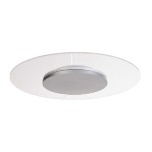 Stropní svítidlo Zaniah LED, 360° světlo, 24 W, stříbrná barva