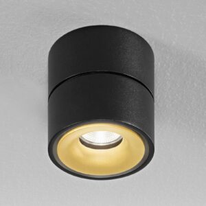 Egger Clippo S LED bodové světlo černá-zlatá