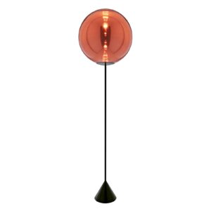 Tom Dixon Globe Cone LED stojací lampa, měď