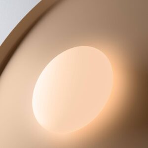 Vibia Top LED nástěnné světlo Ø 40cm světle růžová