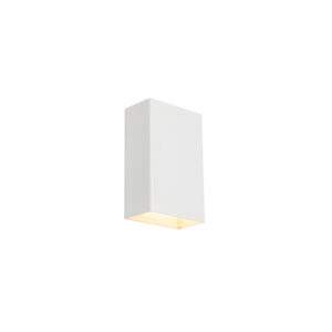 Moderní nástěnná lampa bílá – Otan S