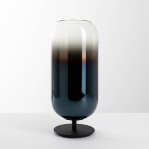Artemide Gople Mini stolní lampa, modrá/černá
