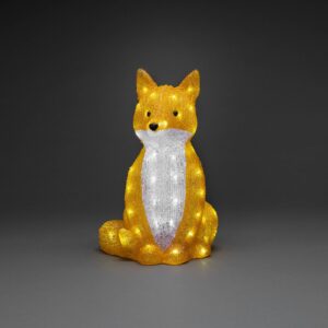 LED světelná figurka liška
