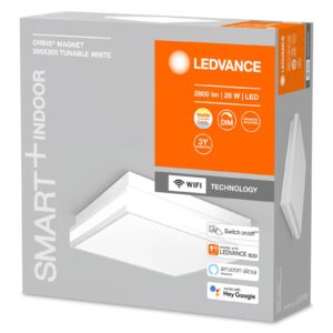LEDVANCE SMART+ WiFi Orbis magnet bílý, 30x30cm
