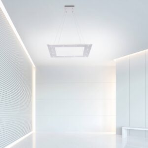 Paul Neuhaus Pure-Cosmo LED závěsné světlo 50x50cm