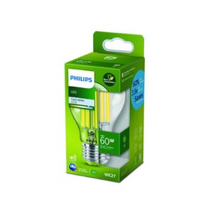 Philips LED žárovka E27 4W 4000K filament 840 lm