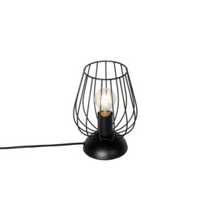 Moderní stolní lampa černá – Palica
