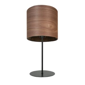 Envolight Veneer stolní lampa ořech Ø 20,5 cm