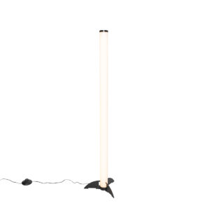 Designová stojací lampa černá včetně LED – Bomba