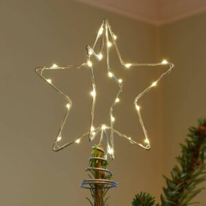 LED dekorativní světlo Vánoce Top, stříbrná