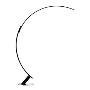 Kundalini Kyudo LED stojací lampa, černá