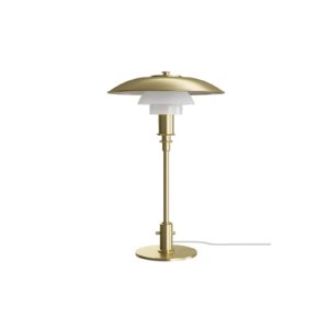 Louis Poulsen PH 3/2 stolní lampa mosaz/bílá