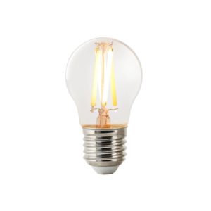 LED žárovka filament E27 G45 4,7W 600lm CCT, dim