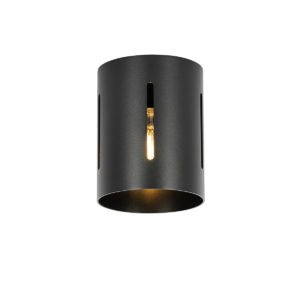 Designové stropní svítidlo černé – Yana