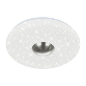 LED stropní svítidlo Nalu, hvězdný povrch, Ø 38 cm