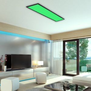 Barevný LED panel, stmívatelný, RGB, CCT, 100x25cm