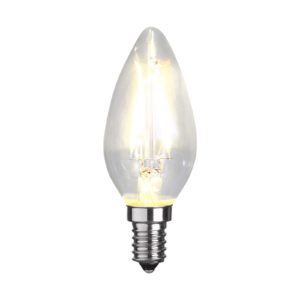 LED žárovka - svíčka C35 filament E14 1,5W 2 700 K