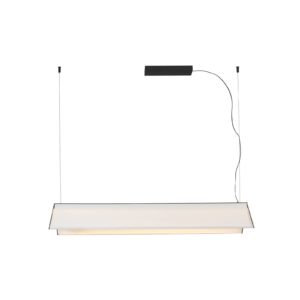 LED závěsné světlo Ludovico Surface, 115 cm, bílá