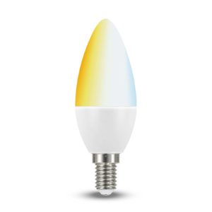 Müller Licht tint white LED svíčka E14 5,8W