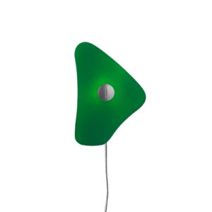 Foscarini Bit 4 nástěnné skleněný difuzor, zelená