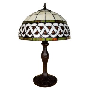 Stolní lampa 5LL-6153; Ø 31cm styl Tiffany