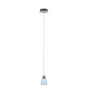 Bover Drip S/01L LED závěsné světlo ze skla, modrá