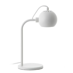 FRANDSEN Ball Single stolní lampa, bílá