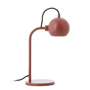 FRANDSEN Ball Single stolní lampa, červená