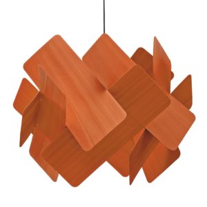 LZF Escape závěsné světlo, Ø 52 cm, oranžová
