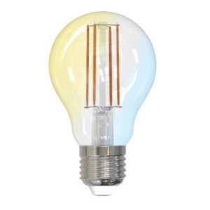 LED žárovka E27 7W, filament, stmívatelná CCT Tuya