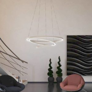 EGLO connect Lobinero-Z LED závěsné světlo, bílá