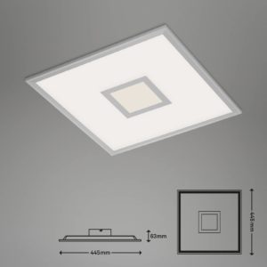 LED stropní svítidlo Centro S CCT RGB Tuya 45×45 cm