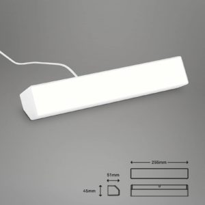 LED wallwasher Muro S CCT, RGB, stmívatelné, bílá