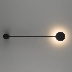 Nástěnné světlo Orbit I 40, černá, jeden zdroj