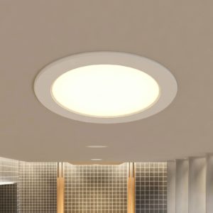 Prios LED vestavné svítidlo Rida, 22,5cm, 25W, 10ks, CCT, stmívatelné