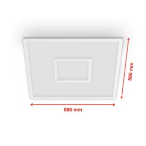 LED panel Centreback CCT RGB 60x60cm bílý