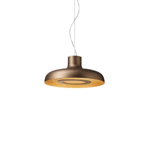 ICONE Duetto LED závěsné svítidlo 927 Ø55cm bronz/zlato