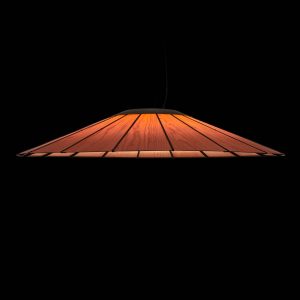LZF Banga SG LED závěsné světlo, Ø 120 cm, třešeň