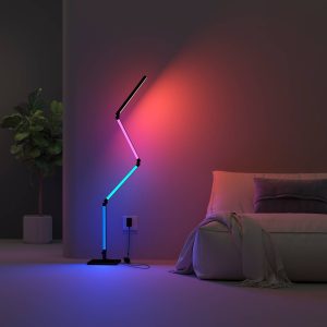 Calex Smart LED stojací lampa, WLAN CCT RGB