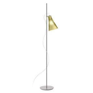 Kartell K-Lux stojací lampa, 1 světlo, šedá/zelená