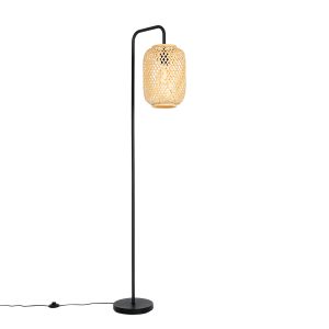 Orientální stojací lampa bambus – Yvonne