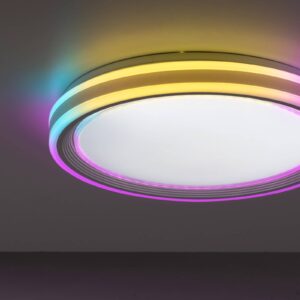LED stropní svítidlo Spheric, CCT, RGB, Ø 48cm