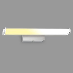 Nástěnné svítidlo LED Udonga, otočné, CCT, stmívatelné, nikl