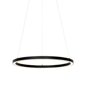 Závěsné svítidlo černé 60 cm včetně LED 3-stupňově stmívatelné – Girello