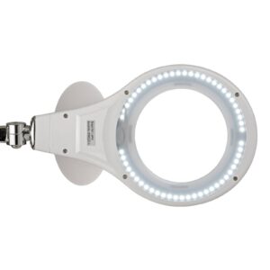 LED zvětšovací lampa MAULmakro, bílá
