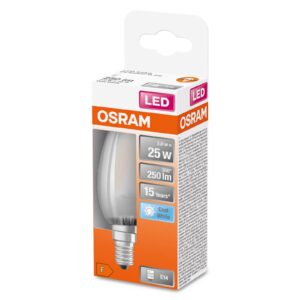 OSRAM LED svíčka E14 Classic B 2
