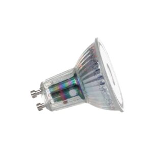 LUUMR Smart LED, GU10, sklo, 4,7 W, Tuya, WLAN, čirá, CCT